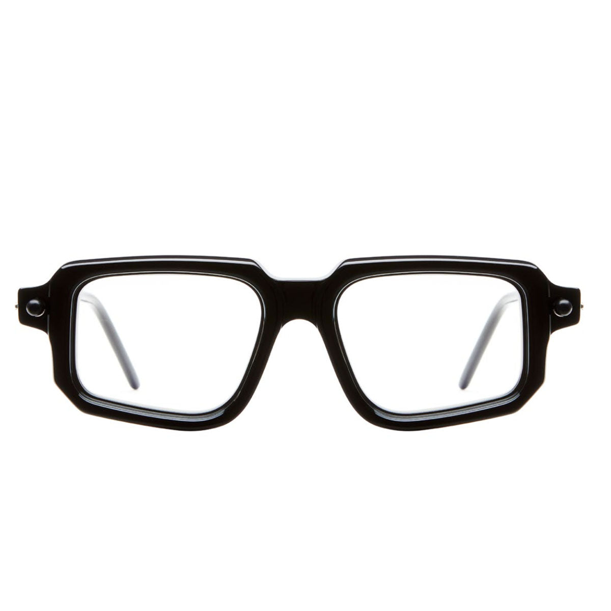 Kuboraum Occhiali da Vista P23 BYB Nero/trasparente Unisex 51 19 145