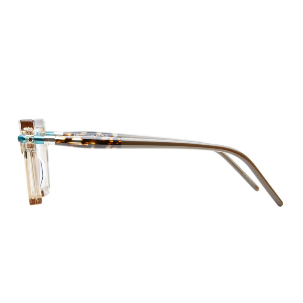 Kuboraum Occhiali da Vista P26 CHP Champagne/Trasparente Unisex 50 18 145