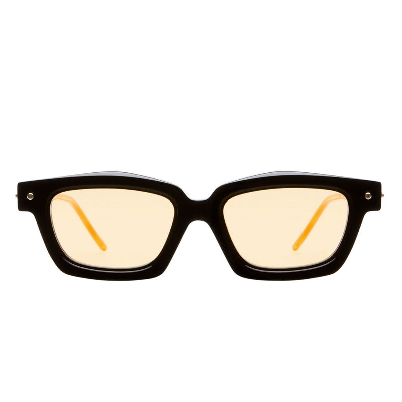 Kuboraum Occhiali da Sole P25 BT Nero/Arancione Unisex 51 18 145