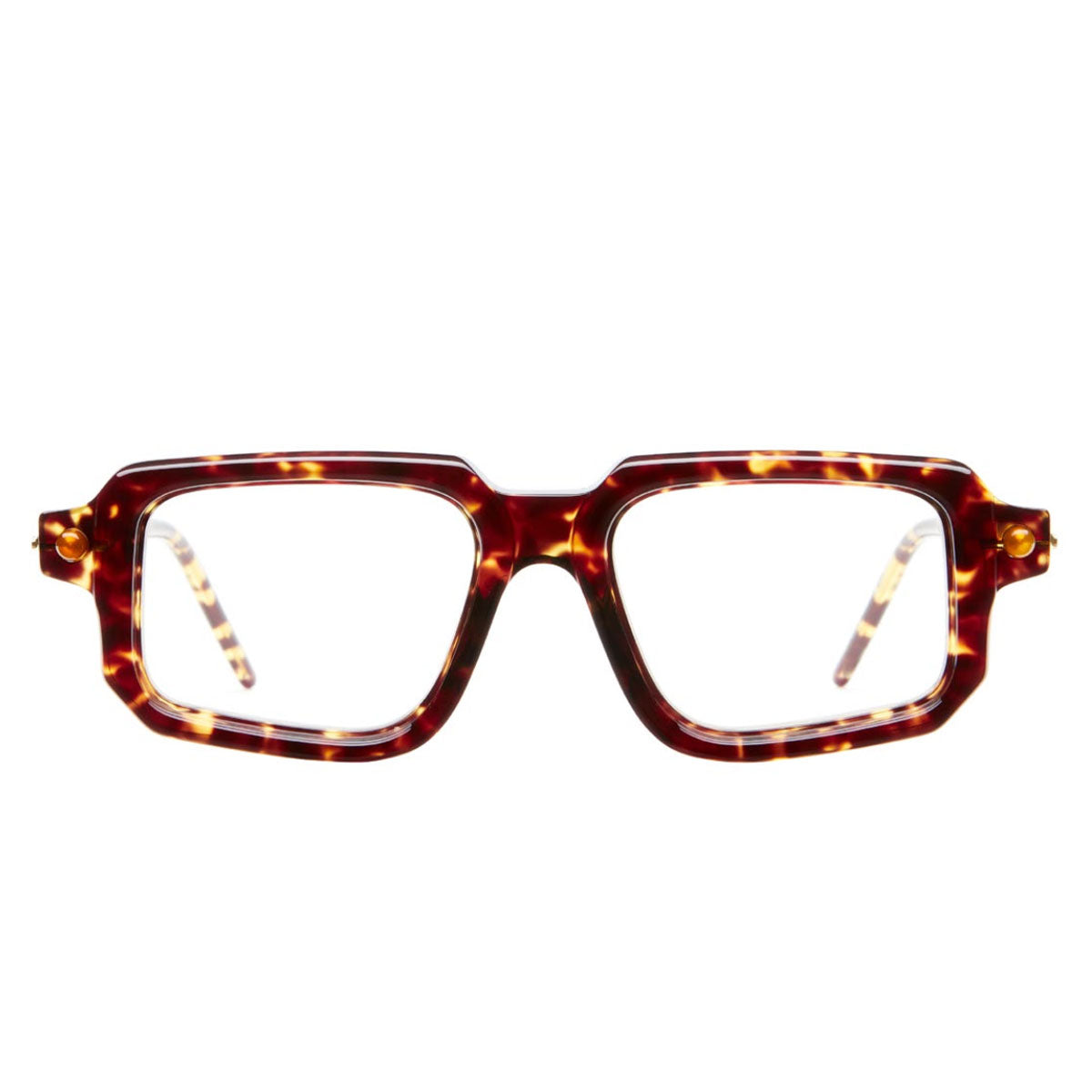 Kuboraum Occhiali da Vista P23 TO Havana/Trasparente Unisex 51 19 145