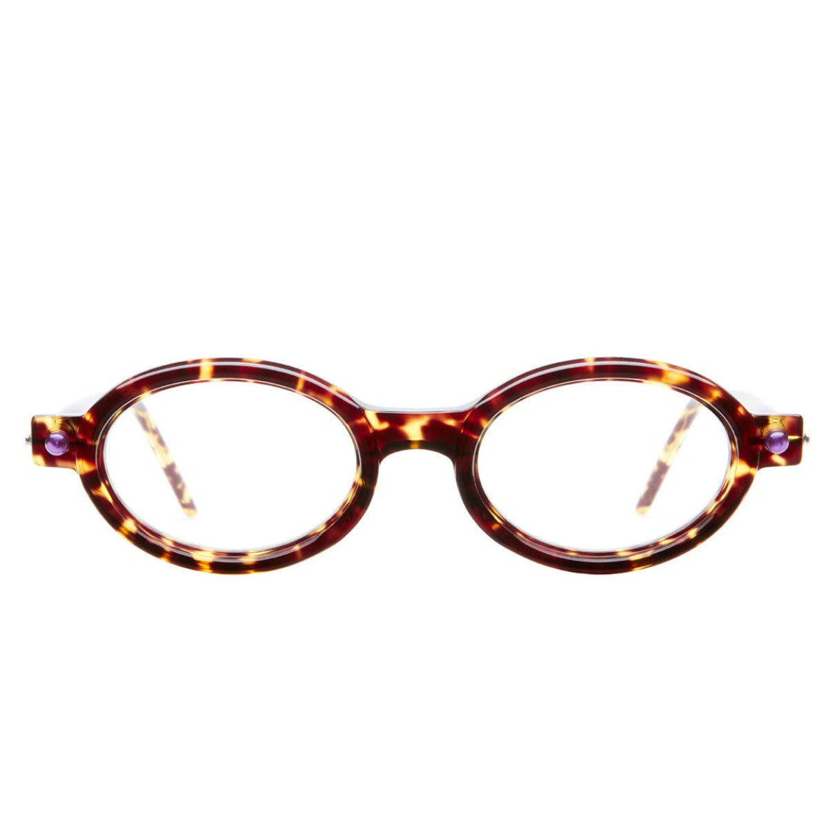 Kuboraum Occhiali da Vista P6 TO Havana/Trasparente Unisex 50 22 145