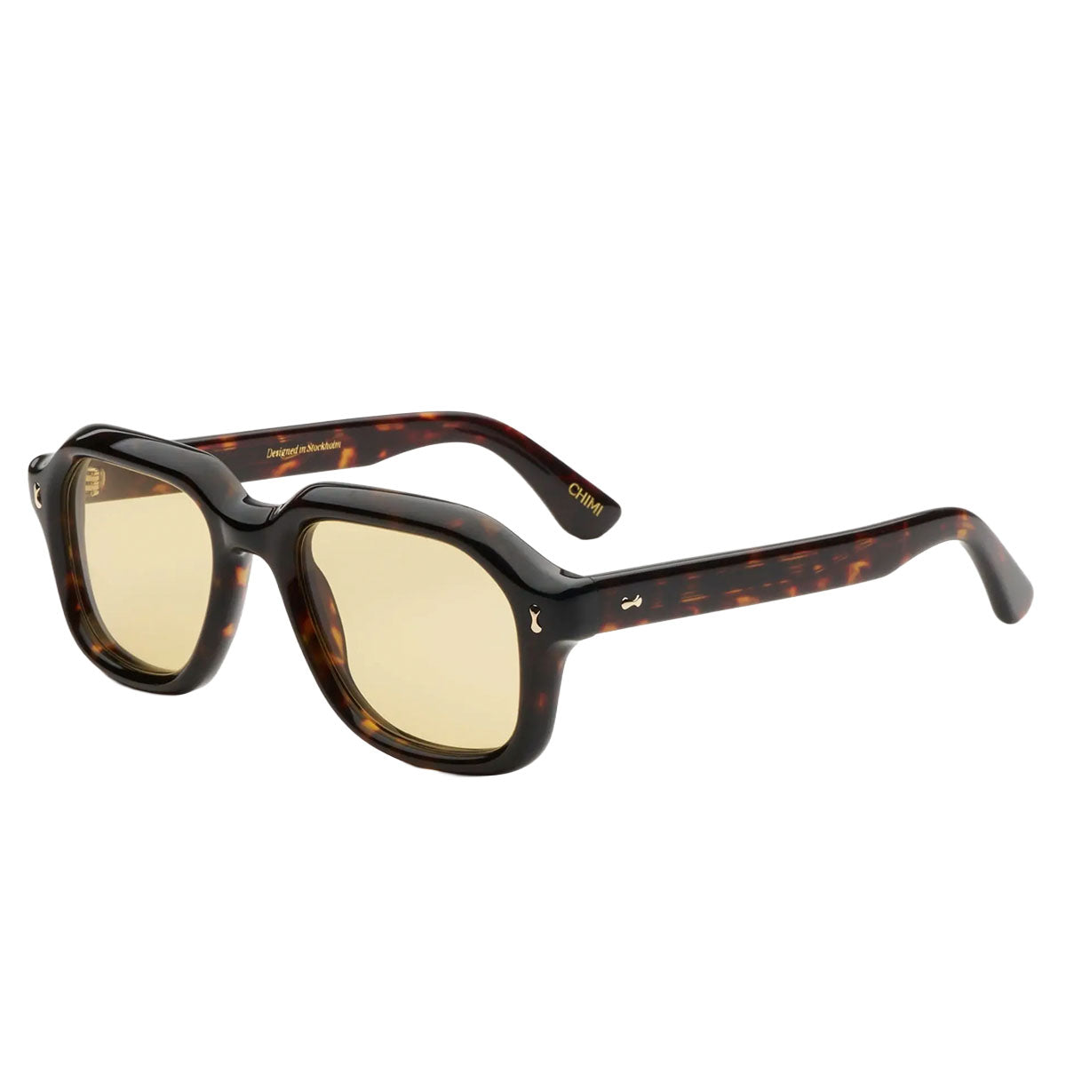 Chimi Occhiali da Sole Kai Depp Tortoise Marrone/Giallo Unisex