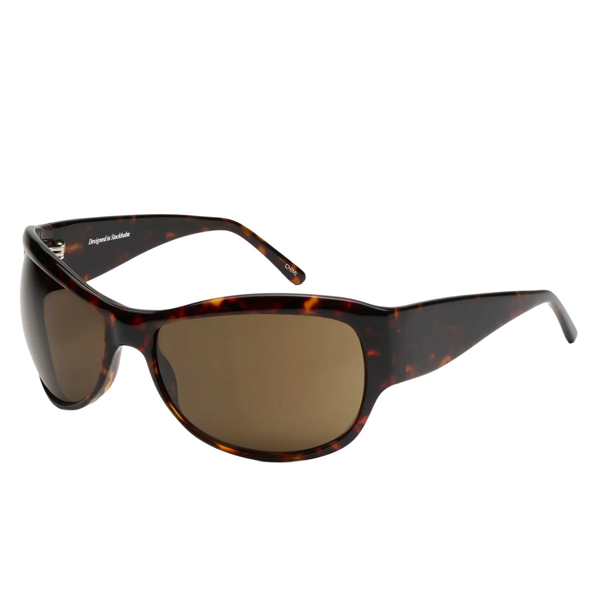 Chimi Occhiali da Sole Lilah Deep Tortoise Marrone/Marrone Unisex