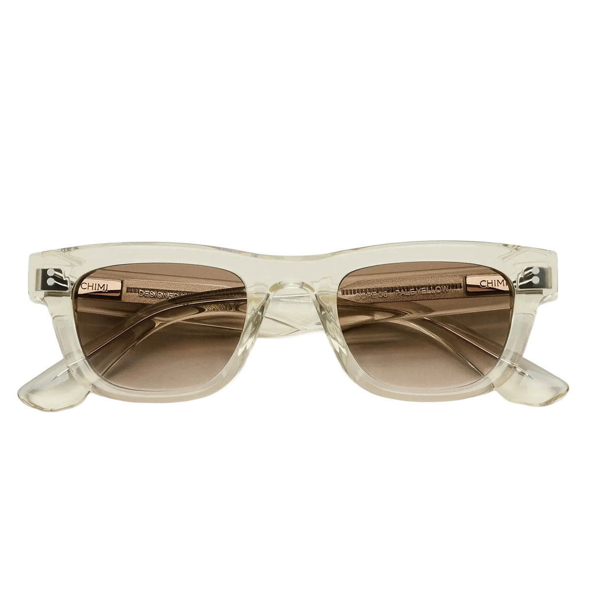 Chimi Occhiali da Sole Core 08 Yellow Giallo/Marrone Unisex 47 24 145