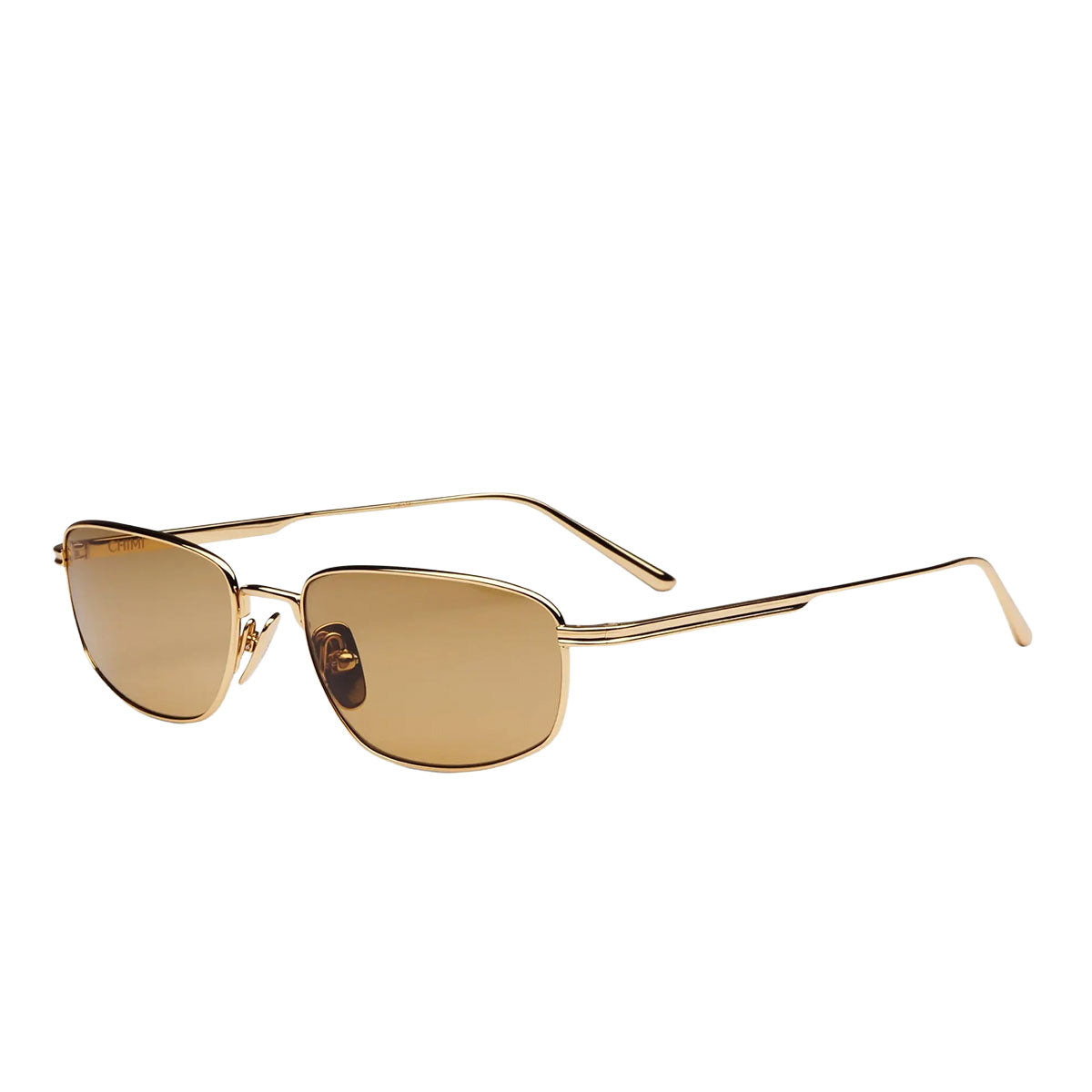 Chimi Occhiali da Sole CC Titan Plane Gold Oro/Giallo Unisex