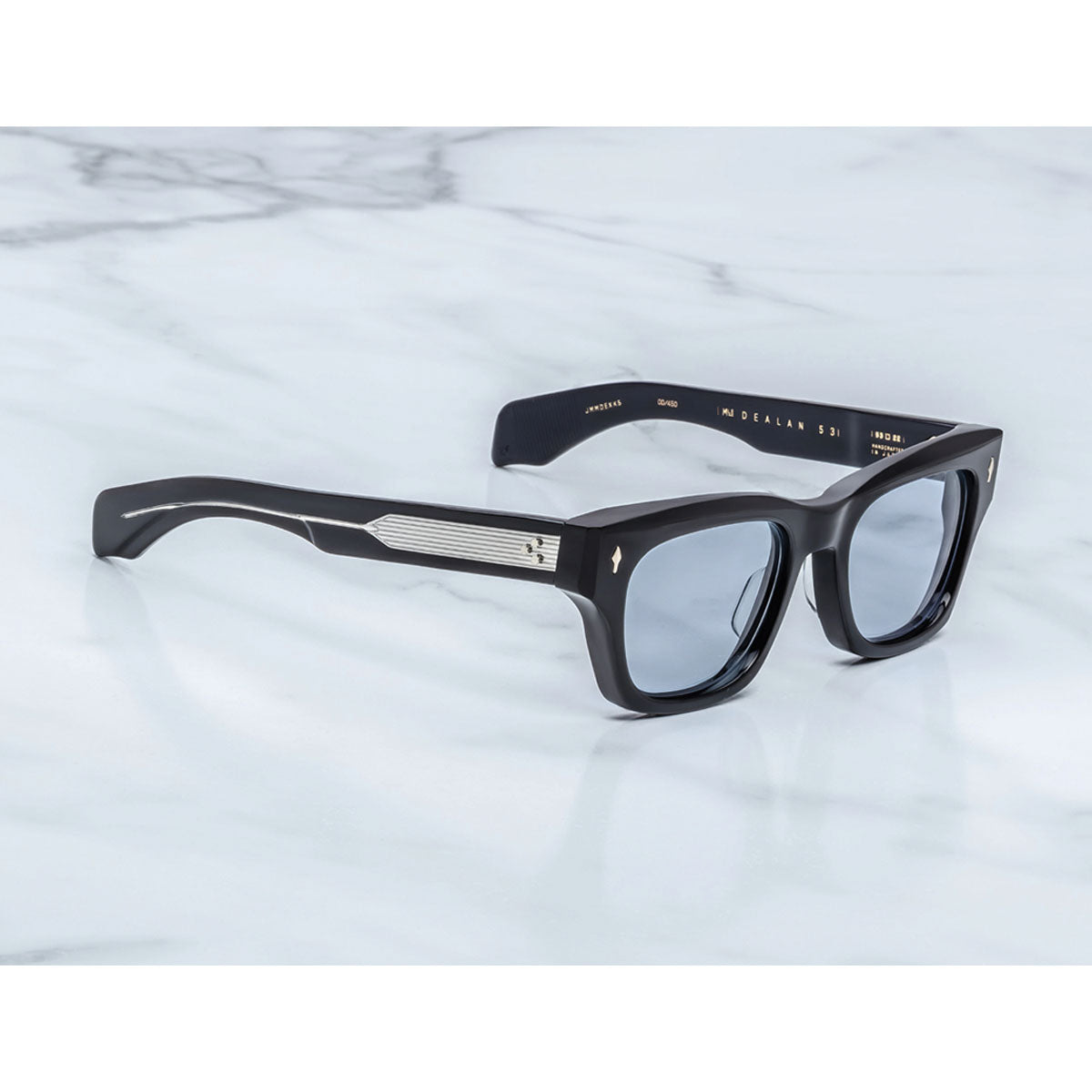 Jacques Marie Mage Occhiali da Sole Dealan Obscure Nero/Blu Unisex