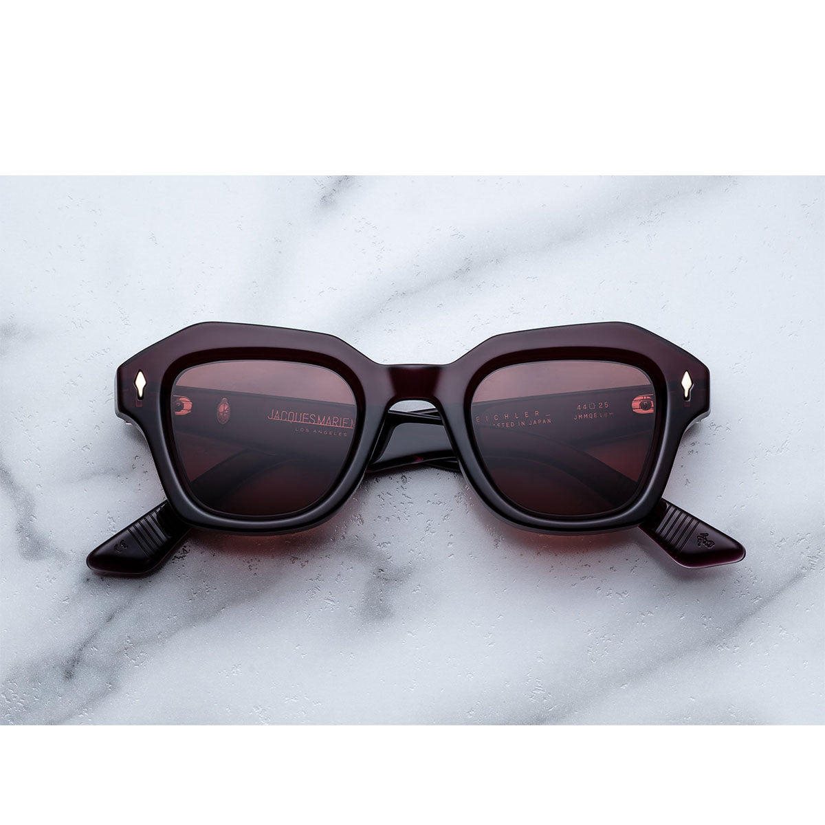Jacque Marie Mage Occhiali da Sole Eichler Amarena Bordeaux/Bordeaux Unisex 44 25 145