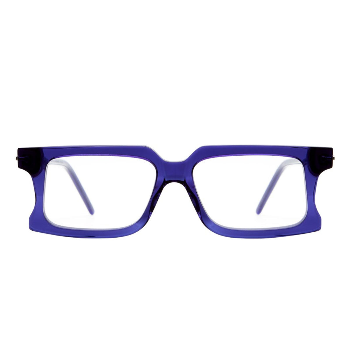 Kuboraum Occhiali da Vista D74 BLUE Blu/Trasparente 52 18 145