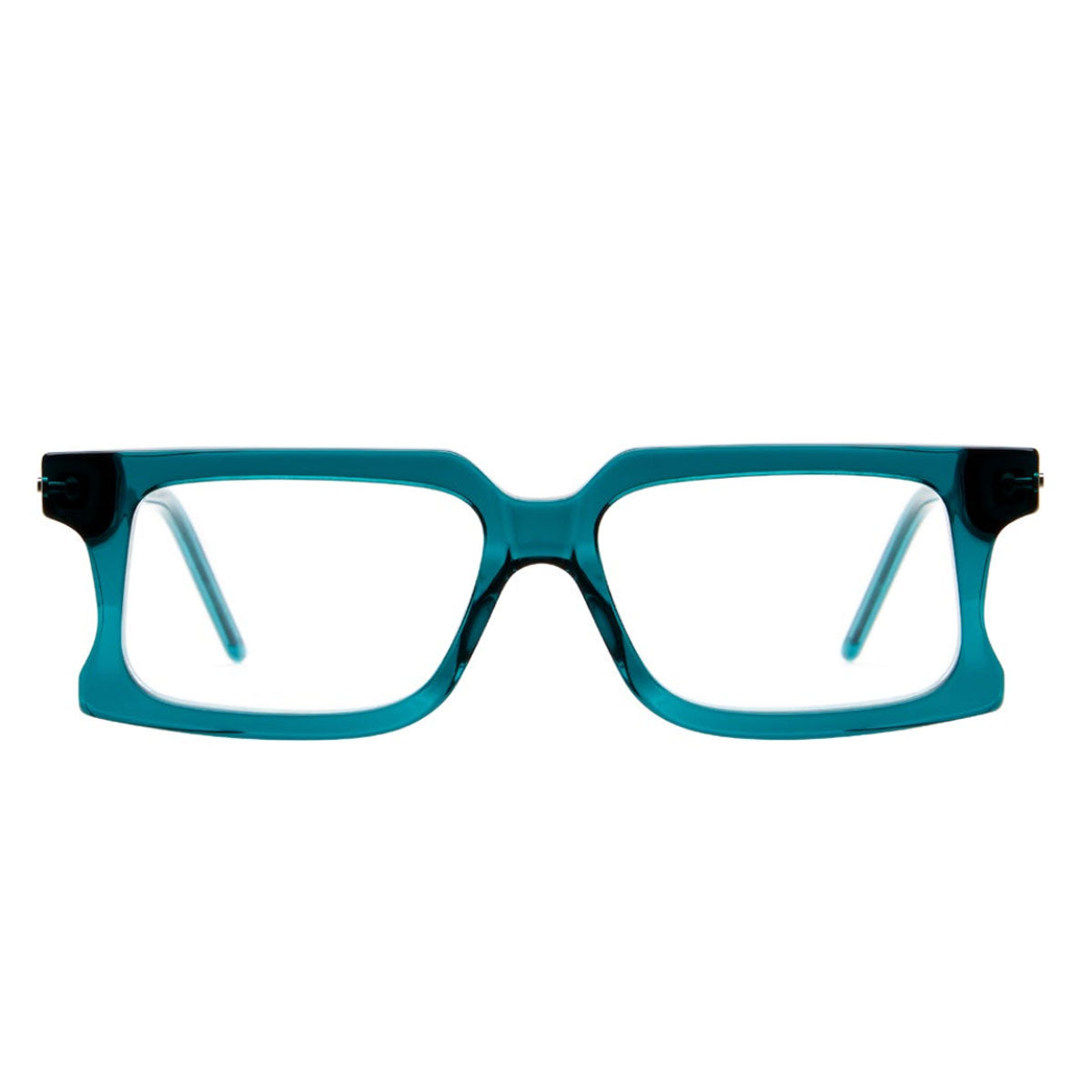 Kuboraum Occhiali da Vista D74 RF Verde/Trasparente 52 18 145