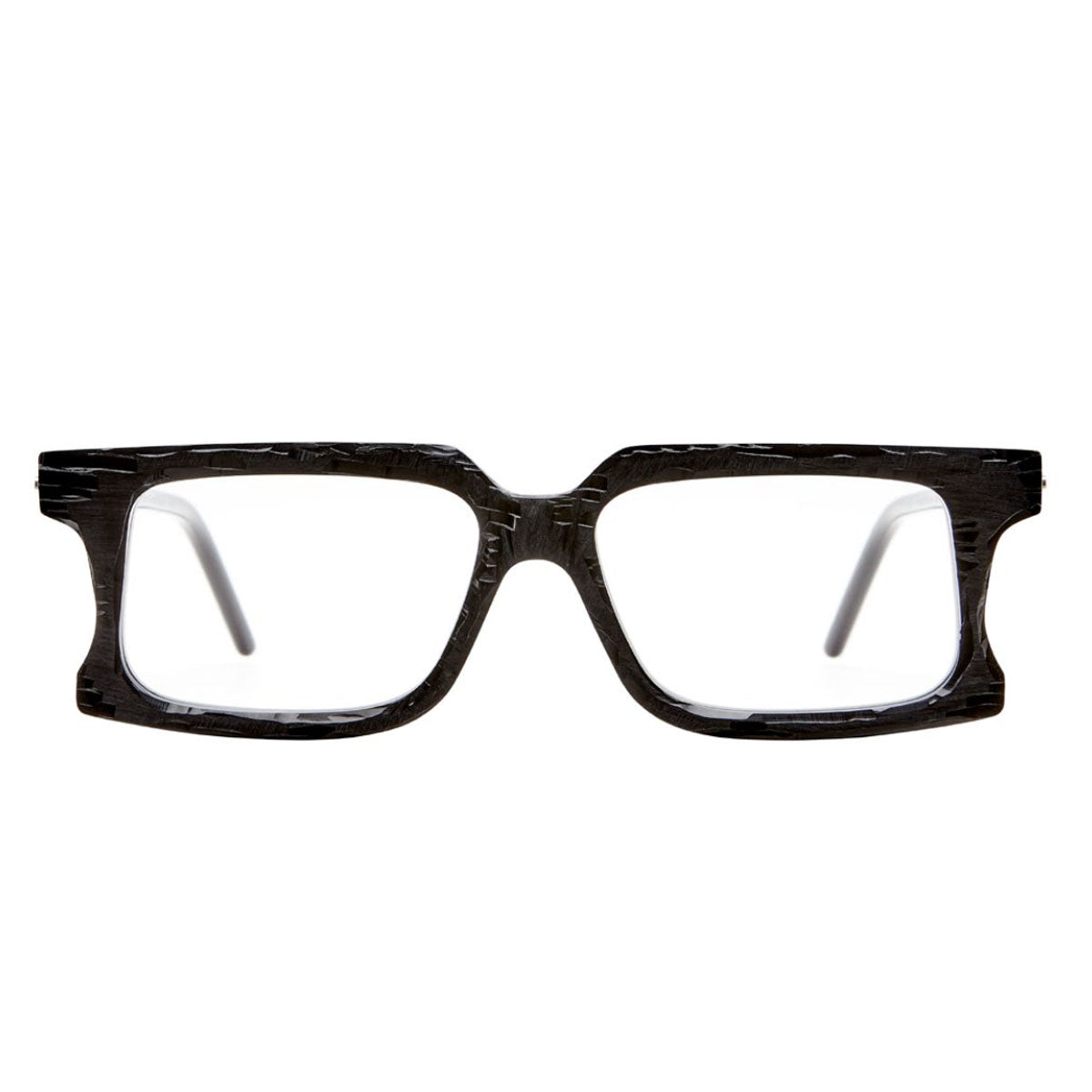 Kuboraum Occhiali da Vista D74 BS BS Nero/Trasparente 52 18 145