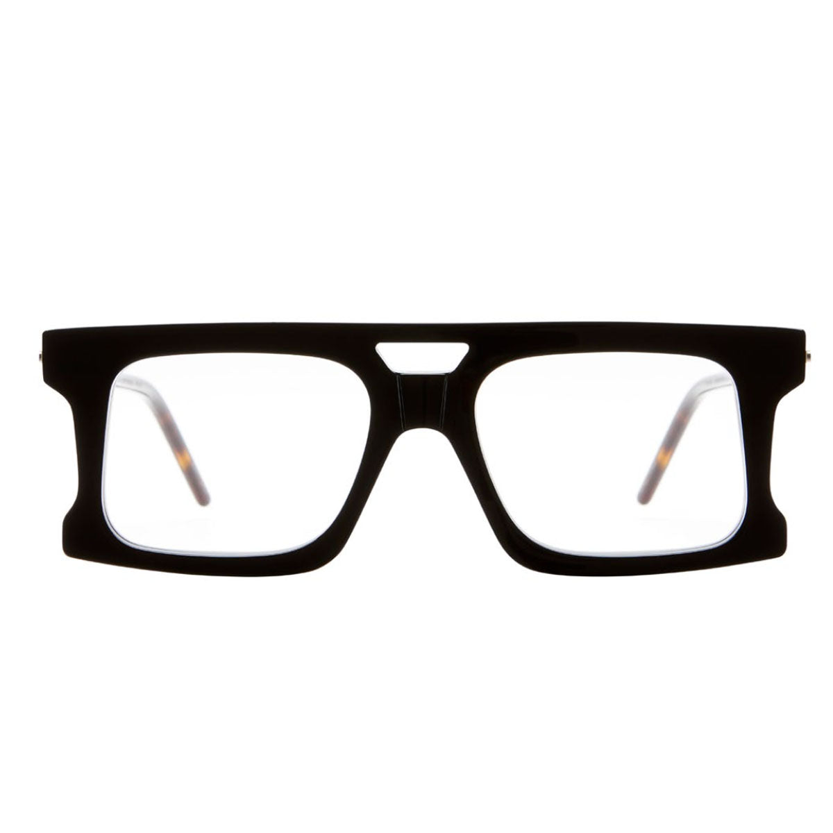 Kuboraum Occhiali da Vista D76 BS Nero/Trasparente 52 18 145