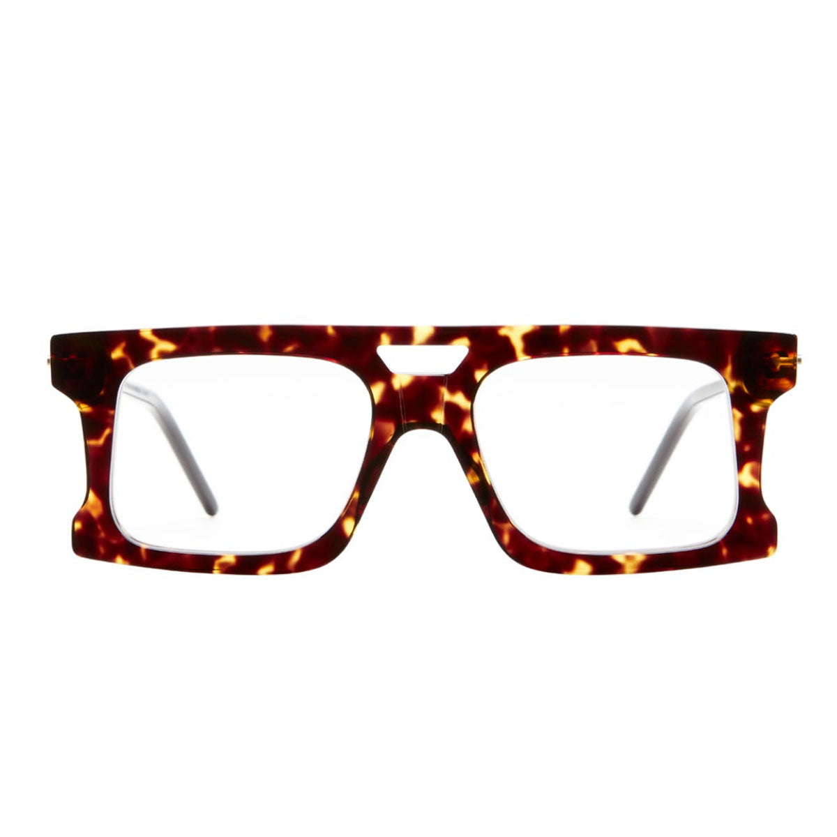 Kuboraum Occhiali da Vista D76 TA Havana/Trasparente 52 18 145
