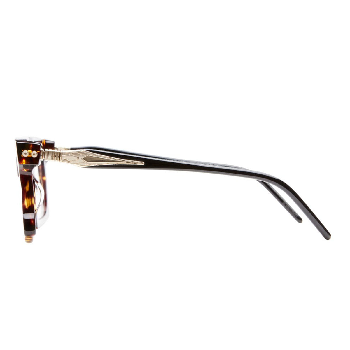 Kuboraum Occhiali da Vista D76 TA Havana/Trasparente 52 18 145