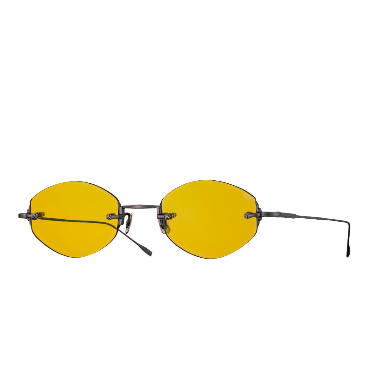 Eyevan Occhiali da Sole 1196-1 827 Nero/Arancione Unisex