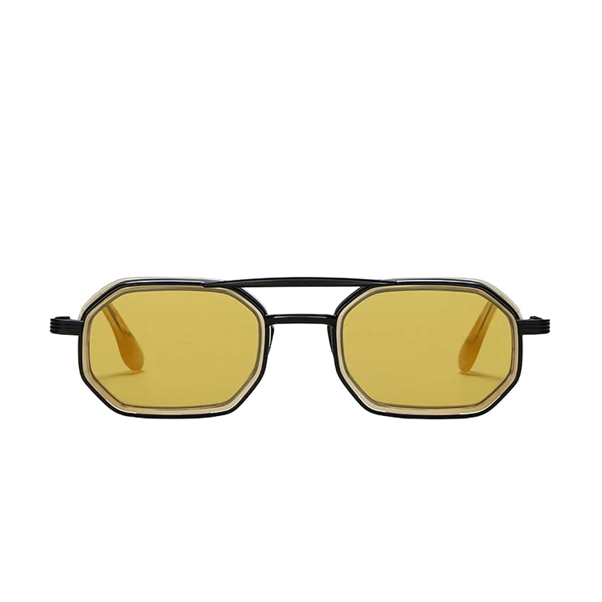 Occhiali da Sole L.G.R. Axum Explore II Lions Of Etiopia Black Matt Nero/Marrone Unisex