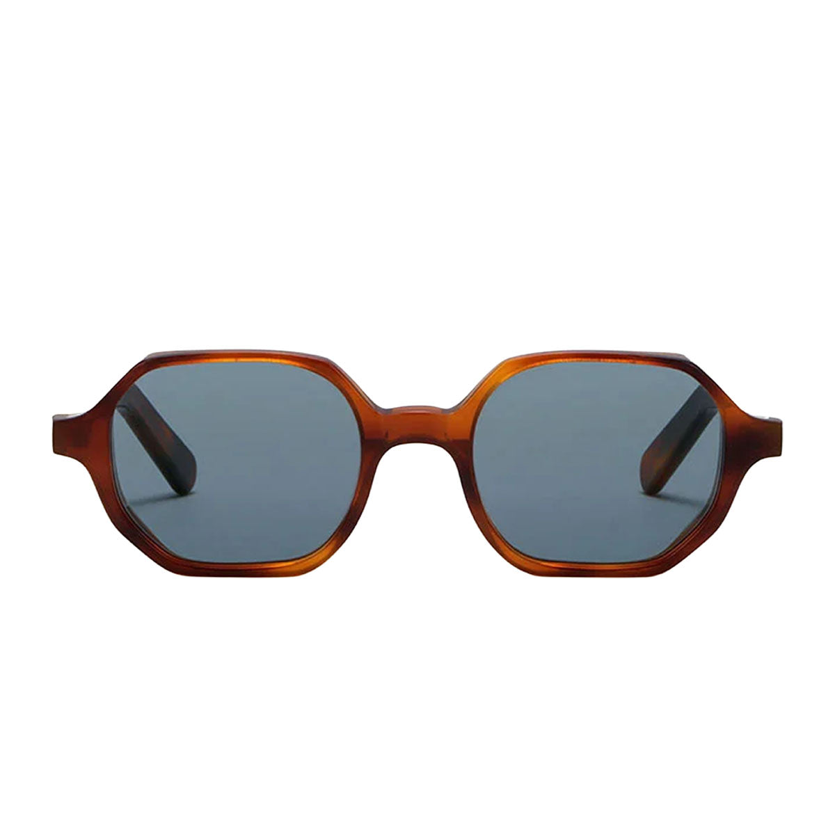 Occhiali da Sole L.G.R. Zanzibar Carnet De Voyage Havana Chiaro Marrone/Blu Unisex