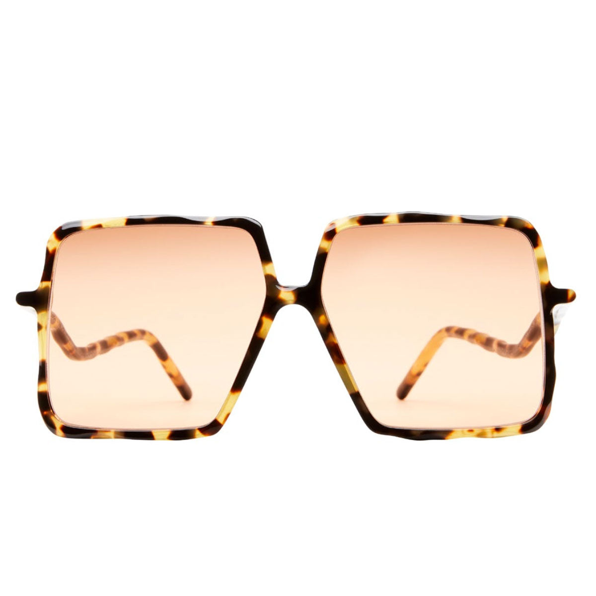 Kuboraum Occhiali da Sole L12 TS Havana/Arancione 61 13 150