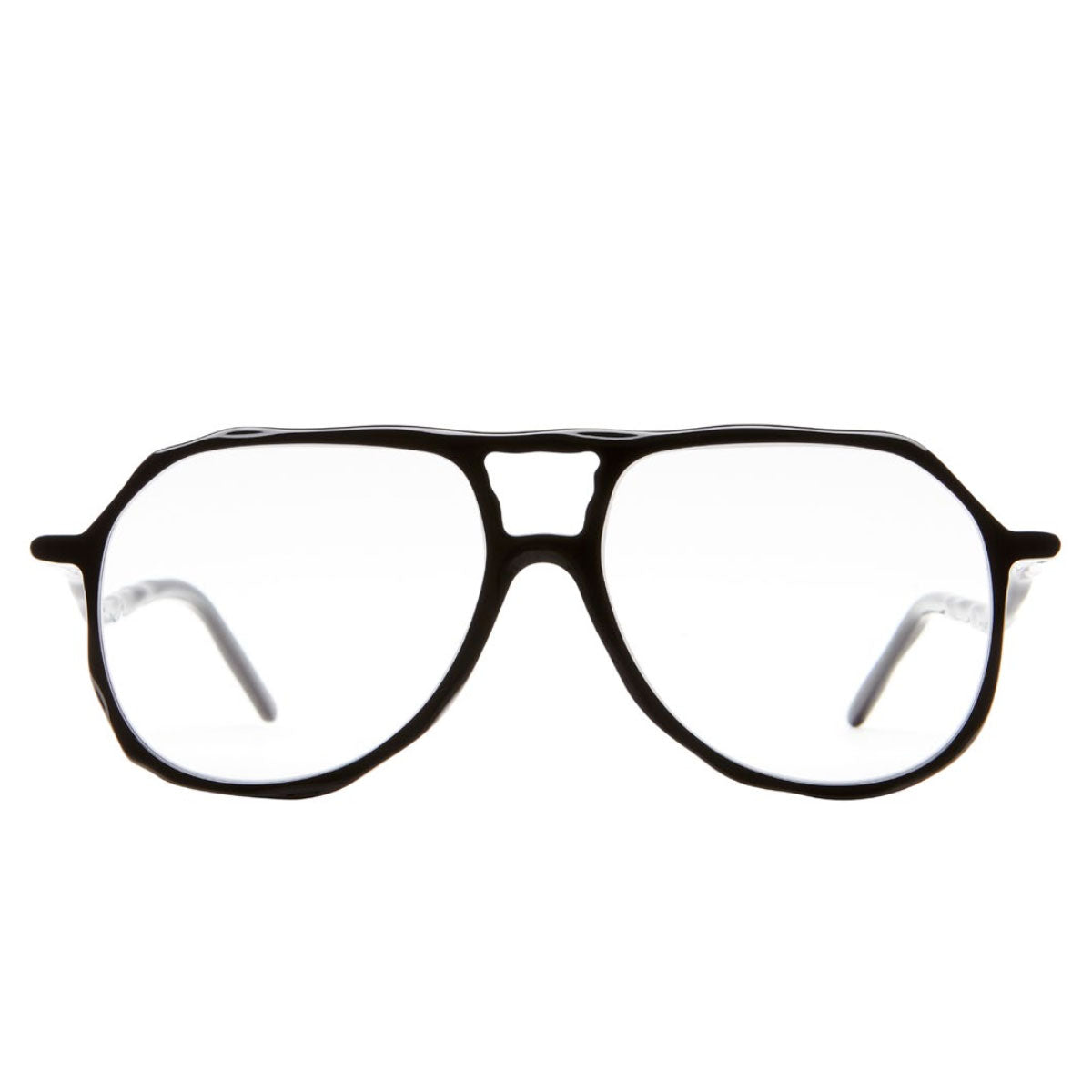 Kuboraum Occhiali da Vista L10 BS Nero/Trasparente 58 15 150