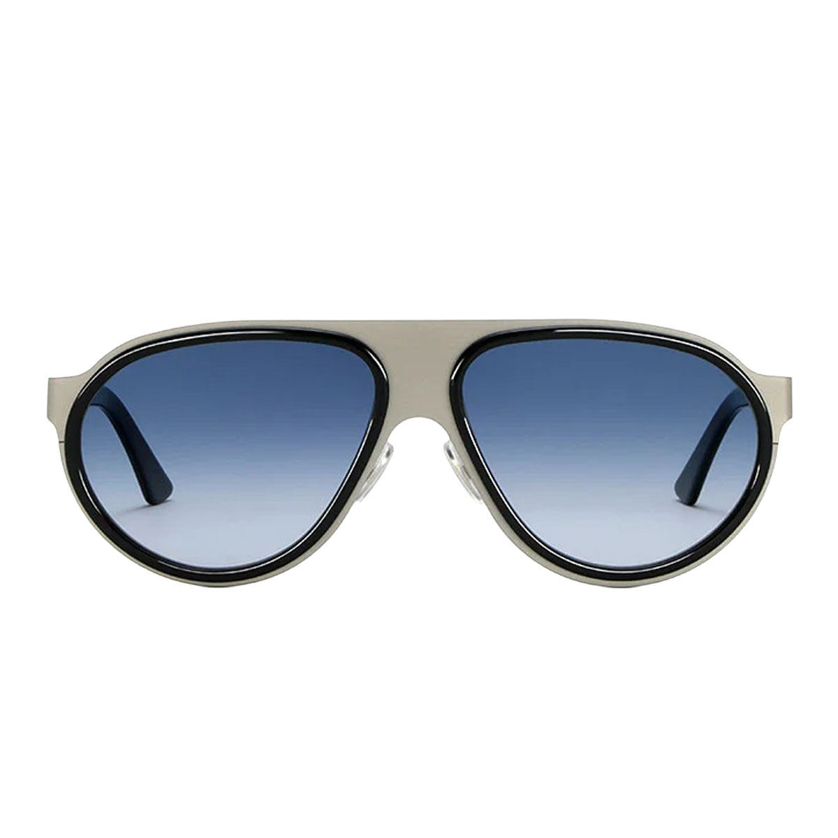 Occhiali da Sole L.G.R. Comoros Mission Impossible Silver Black Argento/Grigio Sfumato Unisex