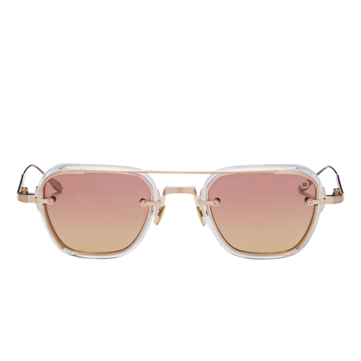 Occhiali da Sole Akoni Jura Crystal Clear Oro Rosa/Arancione Unisex
