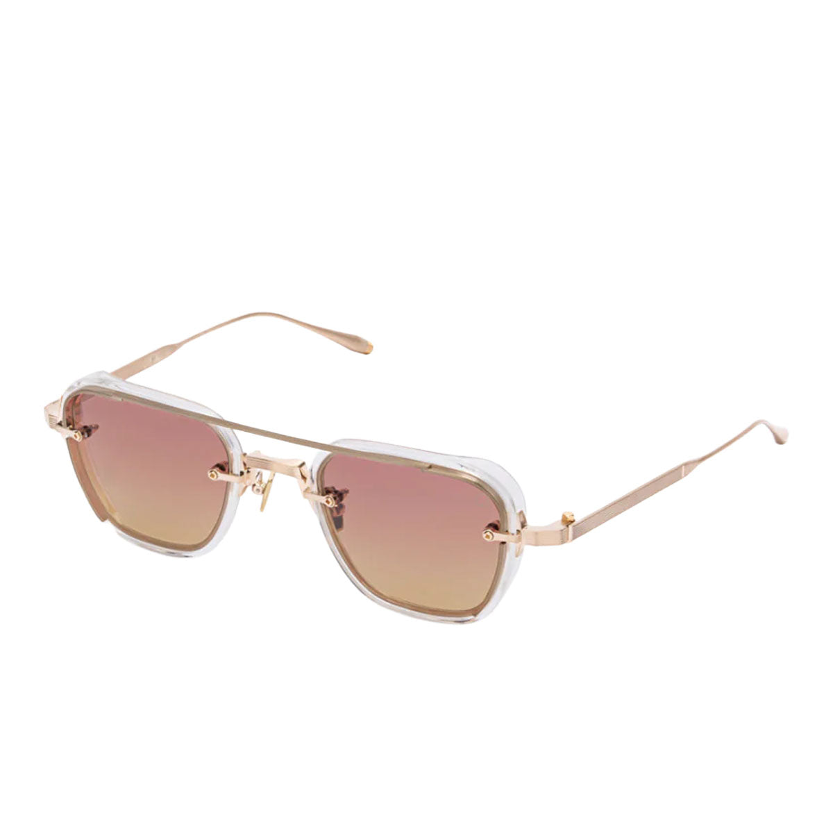 Occhiali da Sole Akoni Jura Crystal Clear Oro Rosa/Arancione Unisex