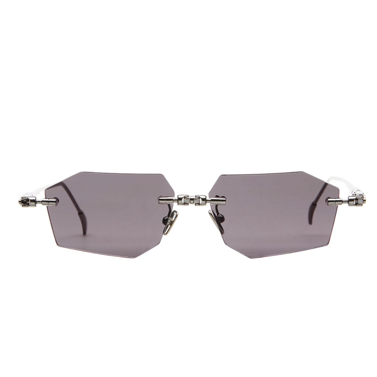 Kuboraum Occhiali da Vista H63 GM Nero/Grigio Unisex 57 16 140