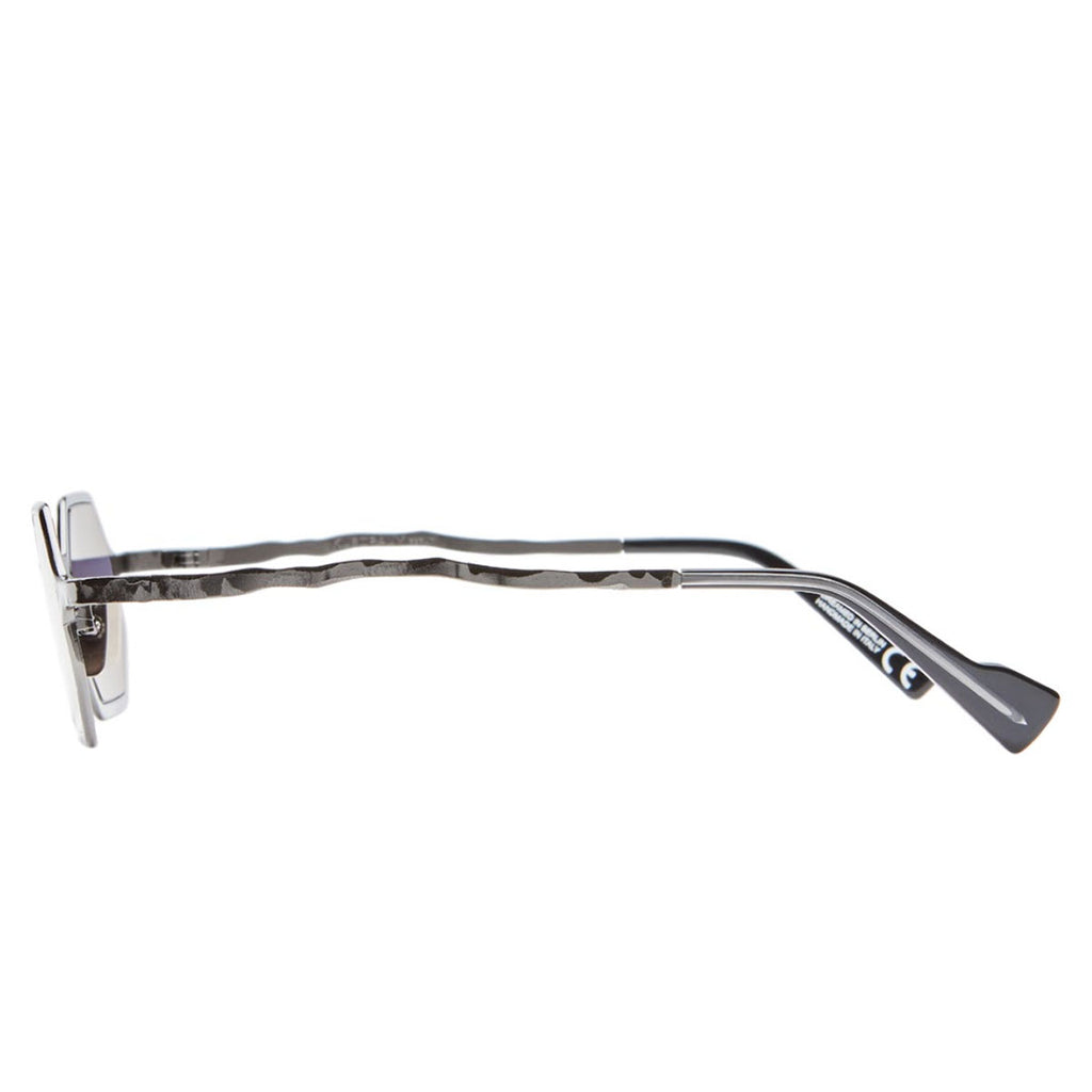 Kuboraum Occhiali da Sole Z19 GMG Argento/Grigio Unisex 43 25 140