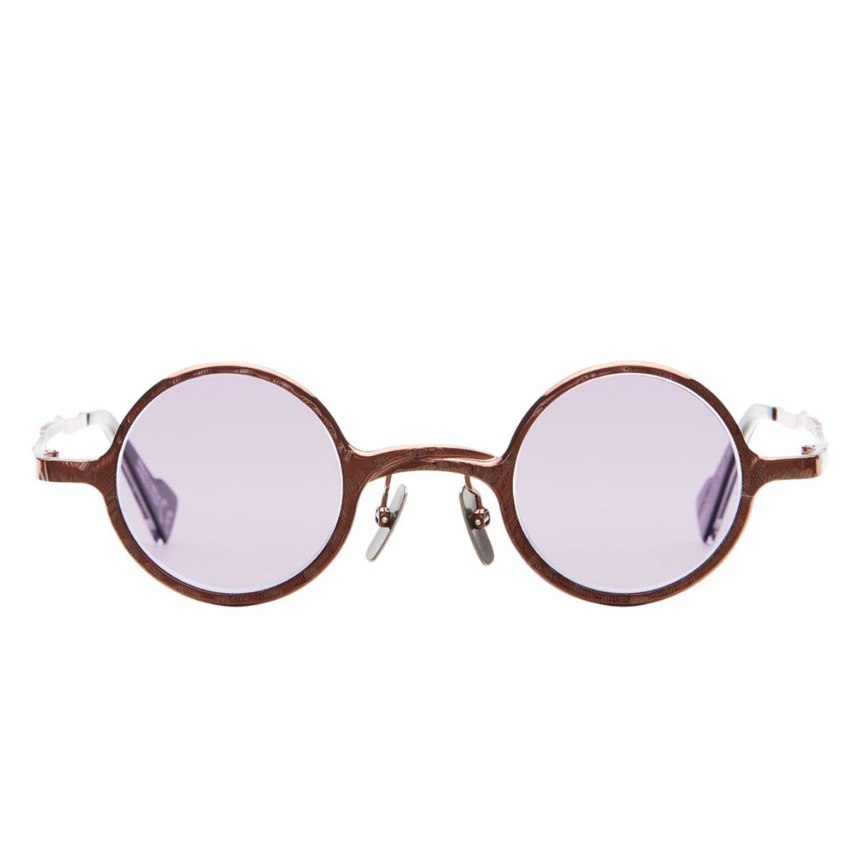 Kuboraum Occhiali da Sole Z17 BZ Bronzo/Viola Unisex 39 27 140