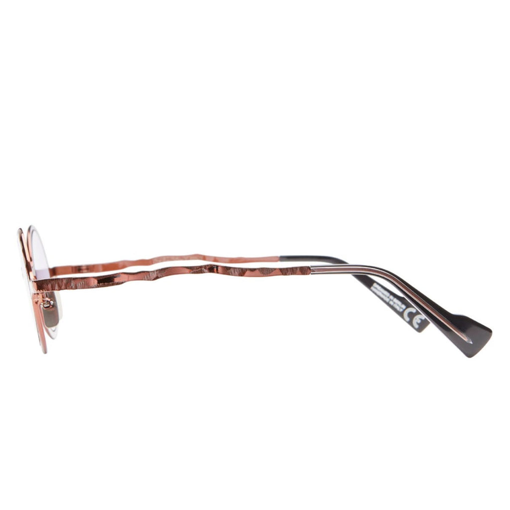 Kuboraum Occhiali da Sole Z17 BZ Bronzo/Viola Unisex 39 27 140