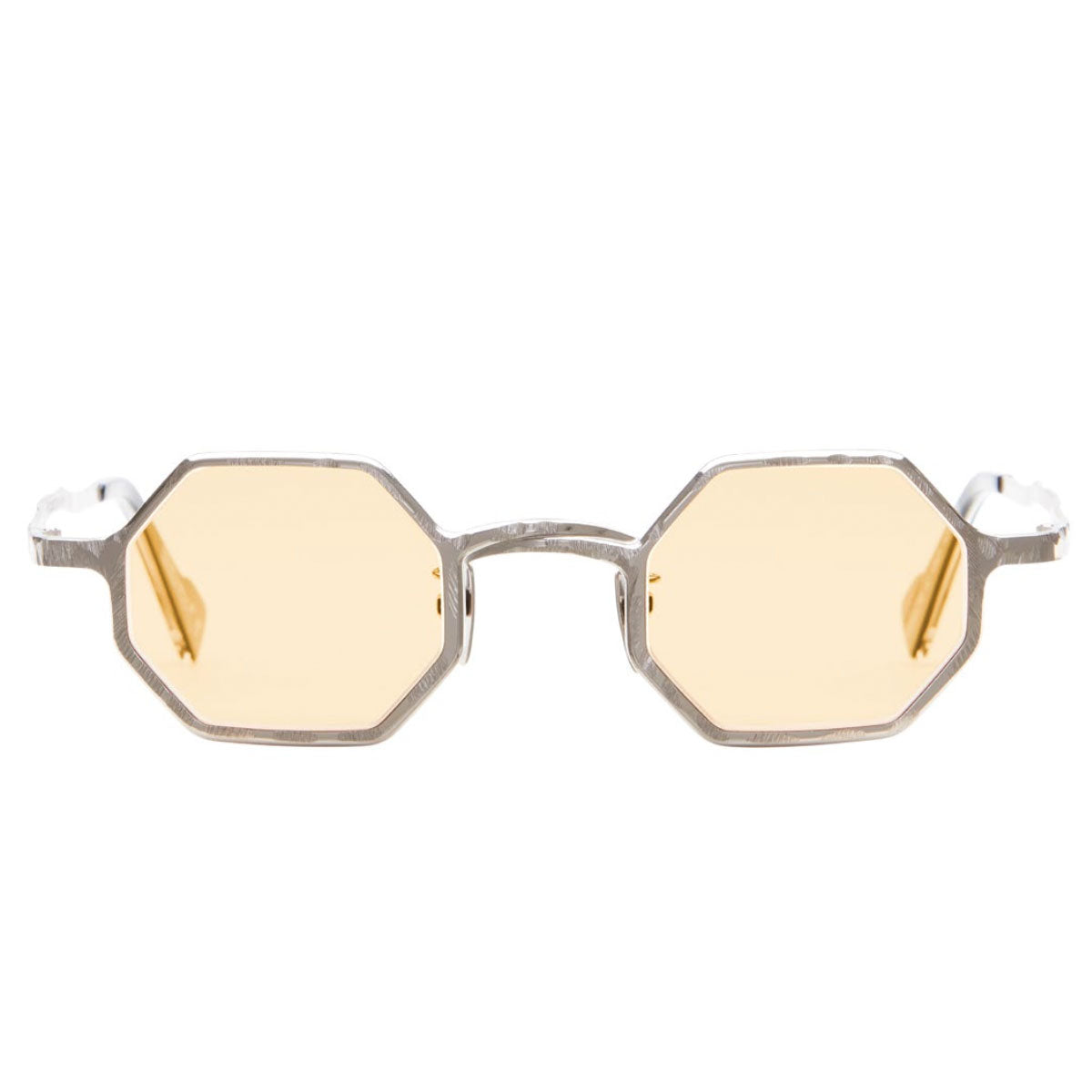 Kuboraum Occhiali da Sole Z19 SO Argento/Arancione Unisex 43 25 140