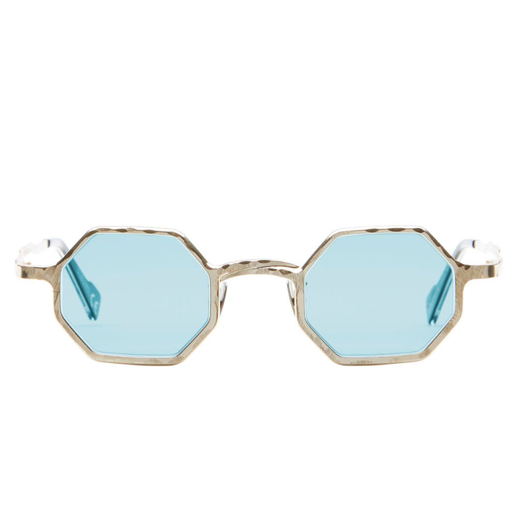 Kuboraum Occhiali da Sole Z19 GE Oro/Verde Unisex 43 25 140