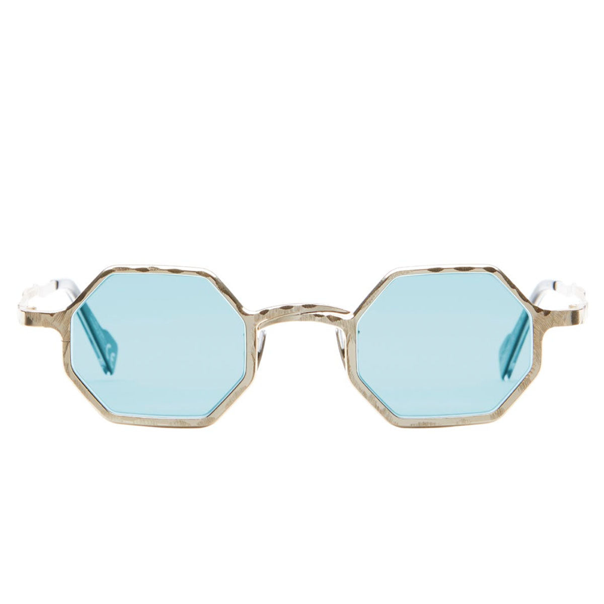 Kuboraum Occhiali da Sole Z19 GE Oro/Verde Unisex 43 25 140