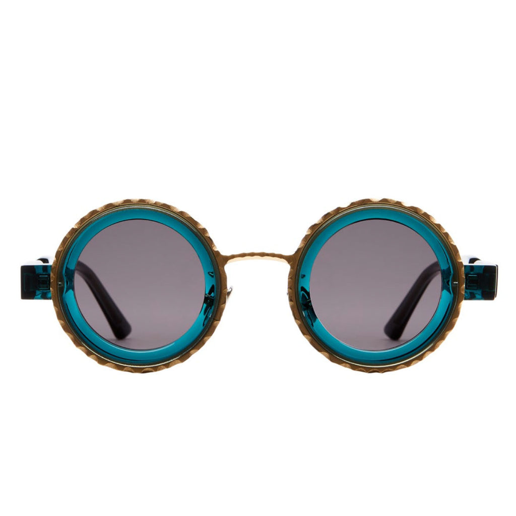 Kuboraum Occhiali da Sole Z3 RF Verde/Grey Unisex 41 30 145