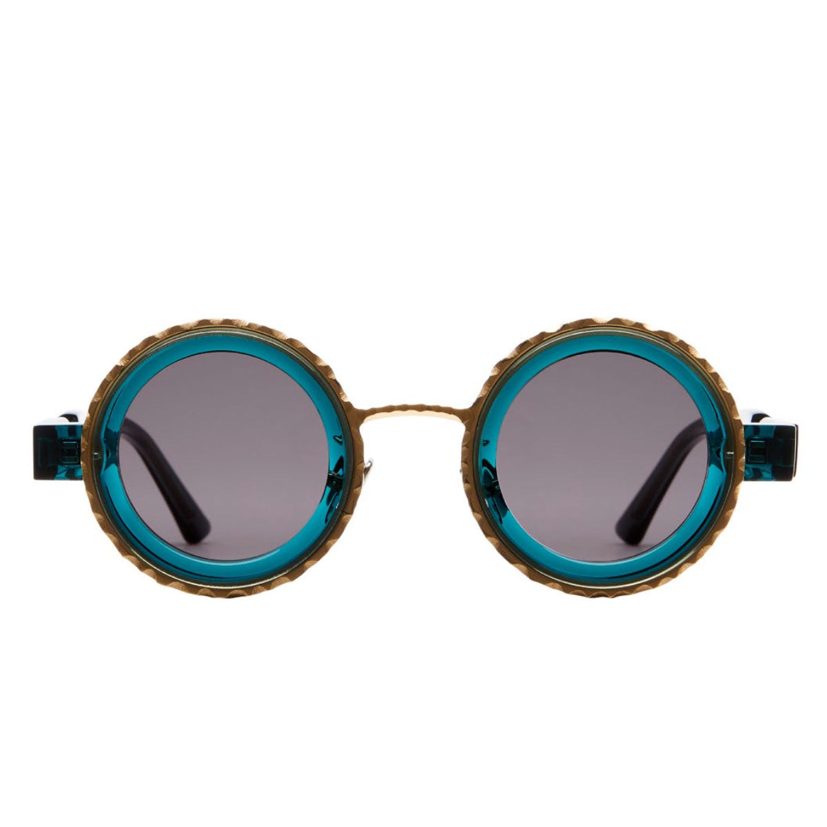 Kuboraum Occhiali da Sole Z3 RF Verde/Grey Unisex 41 30 145