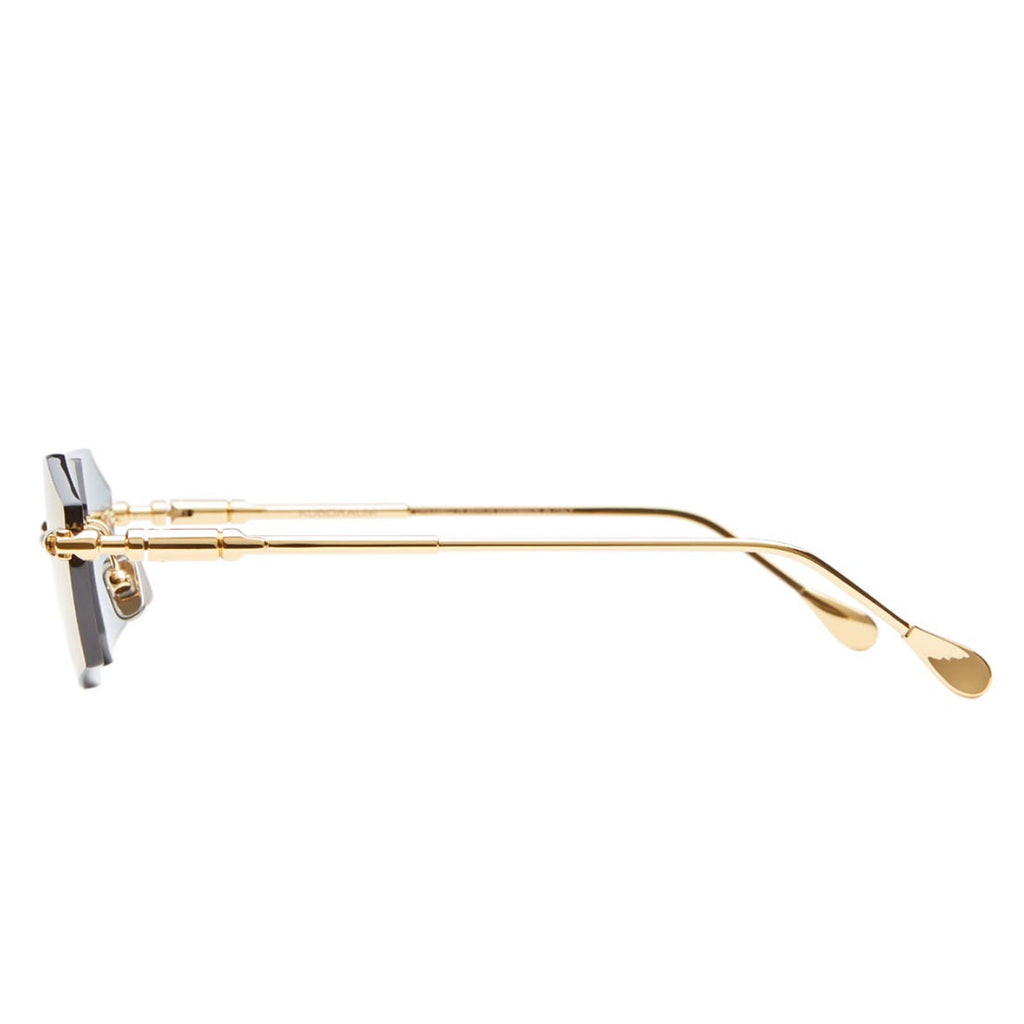 Kuboraum Occhiali da Sole H63 GD Oro/Blu Unisex 57 16 140