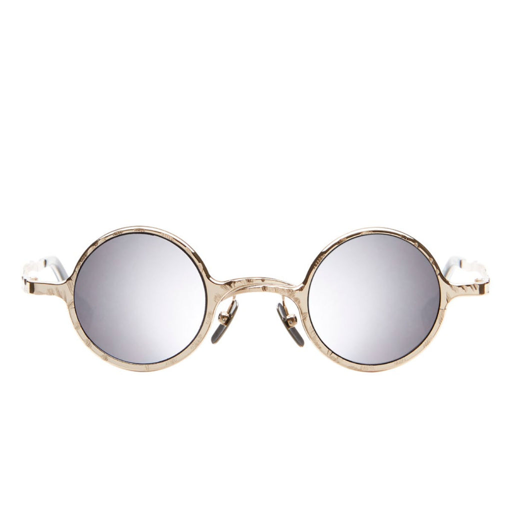 Kuboraum Occhiali da Sole Z17 PGG Oro/Grigio Unisex 39 27 140