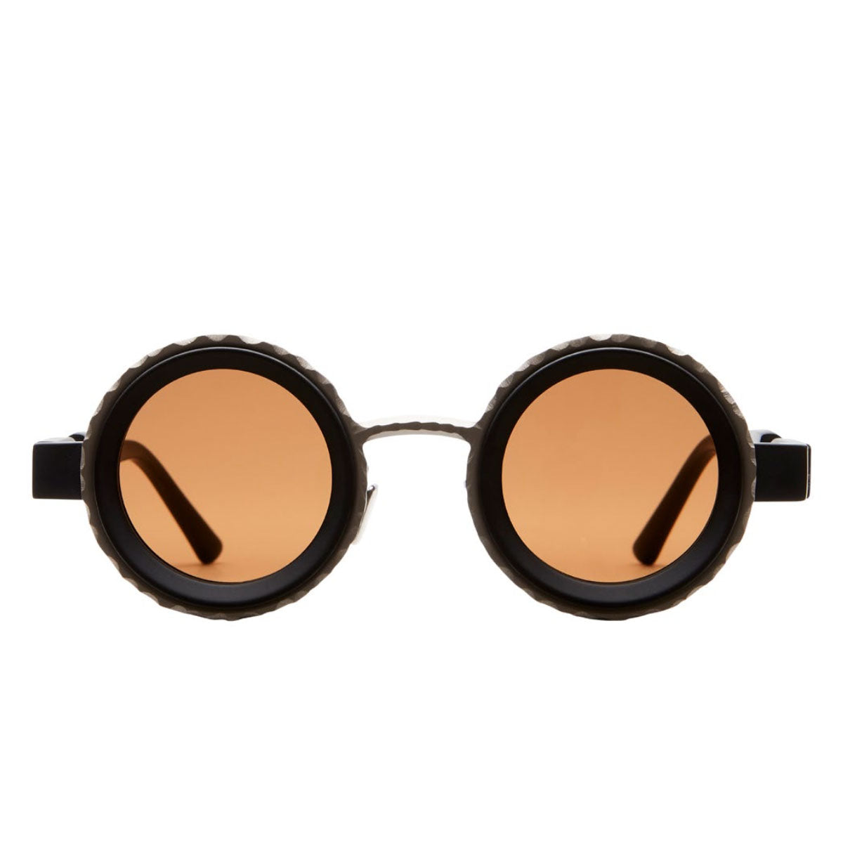 Kuboraum Occhiali da Sole Z3 BMT Nero/Brown Unisex 41 30 145