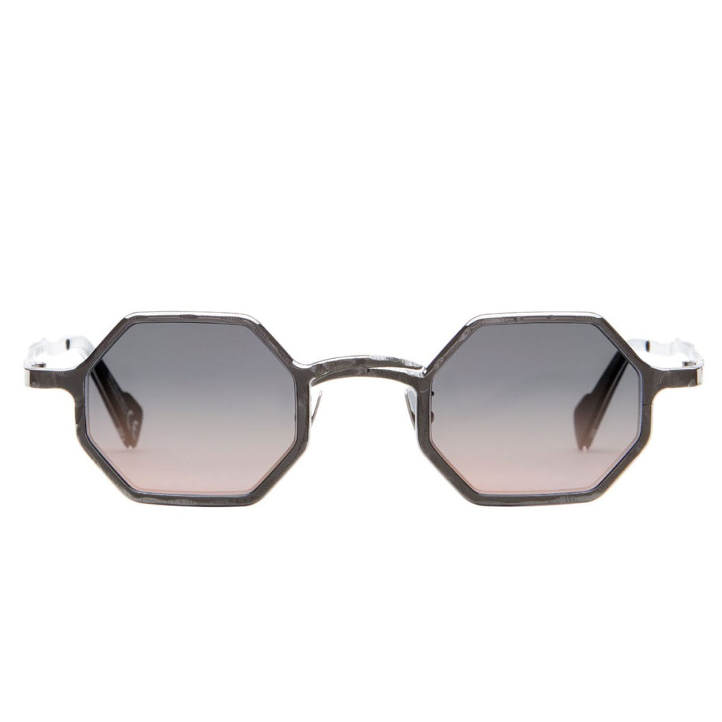 Kuboraum Occhiali da Sole Z19 GMG Argento/Grigio Unisex 43 25 140