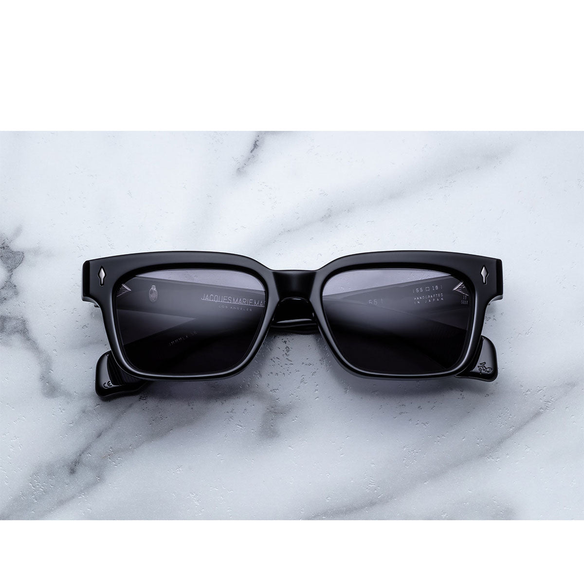 Jacque Marie Mage Occhiali da Sole Molino 55 Raven Nero/Grigio Unisex 55 19 144