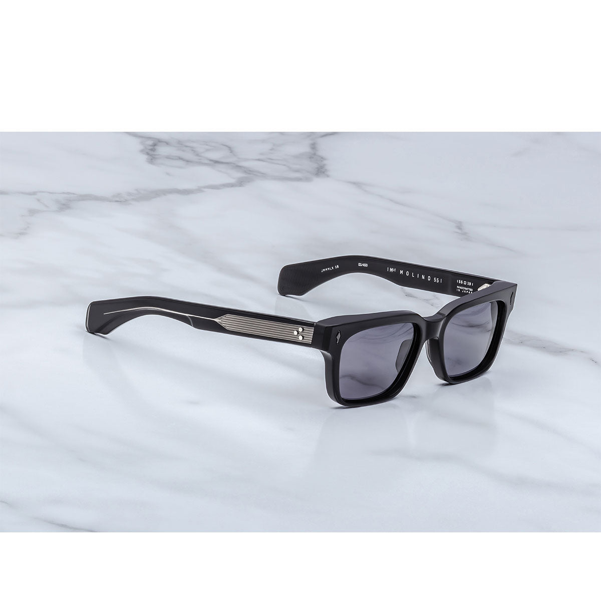 Jacque Marie Mage Occhiali da Sole Molino 55 Raven Nero/Grigio Unisex 55 19 144