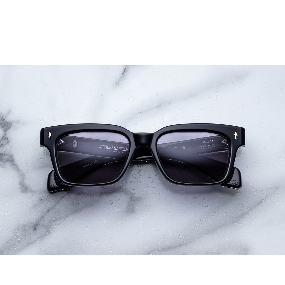 Jacque Marie Mage Occhiali da Sole Molino 55 Hudson Blu/Grigio Unisex 55 19 144