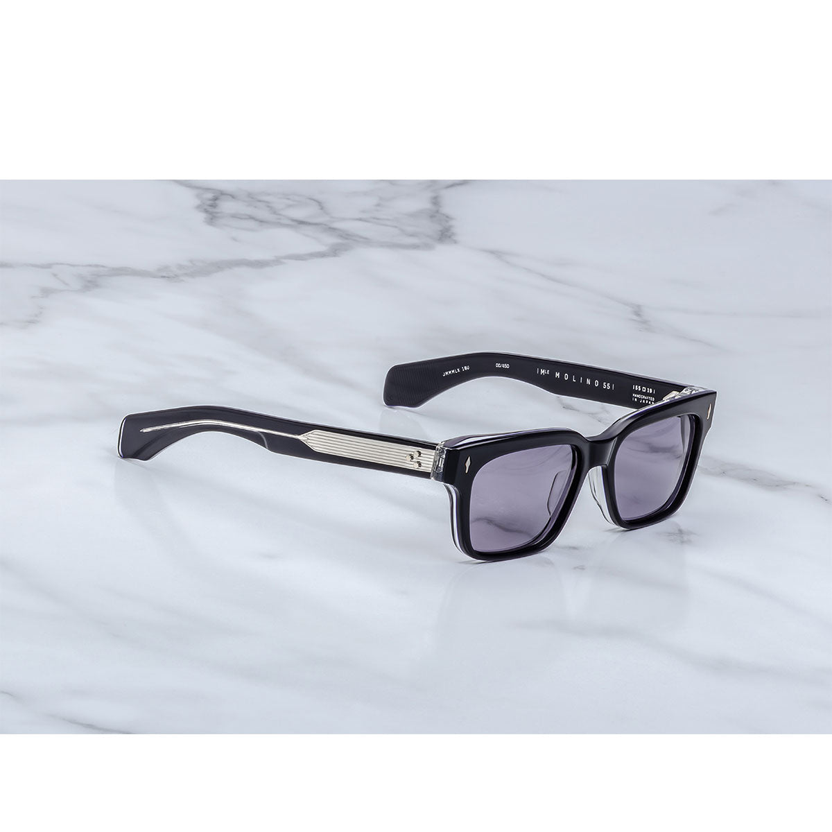 Jacque Marie Mage Occhiali da Sole Molino 55 Hudson Blu/Grigio Unisex 55 19 144