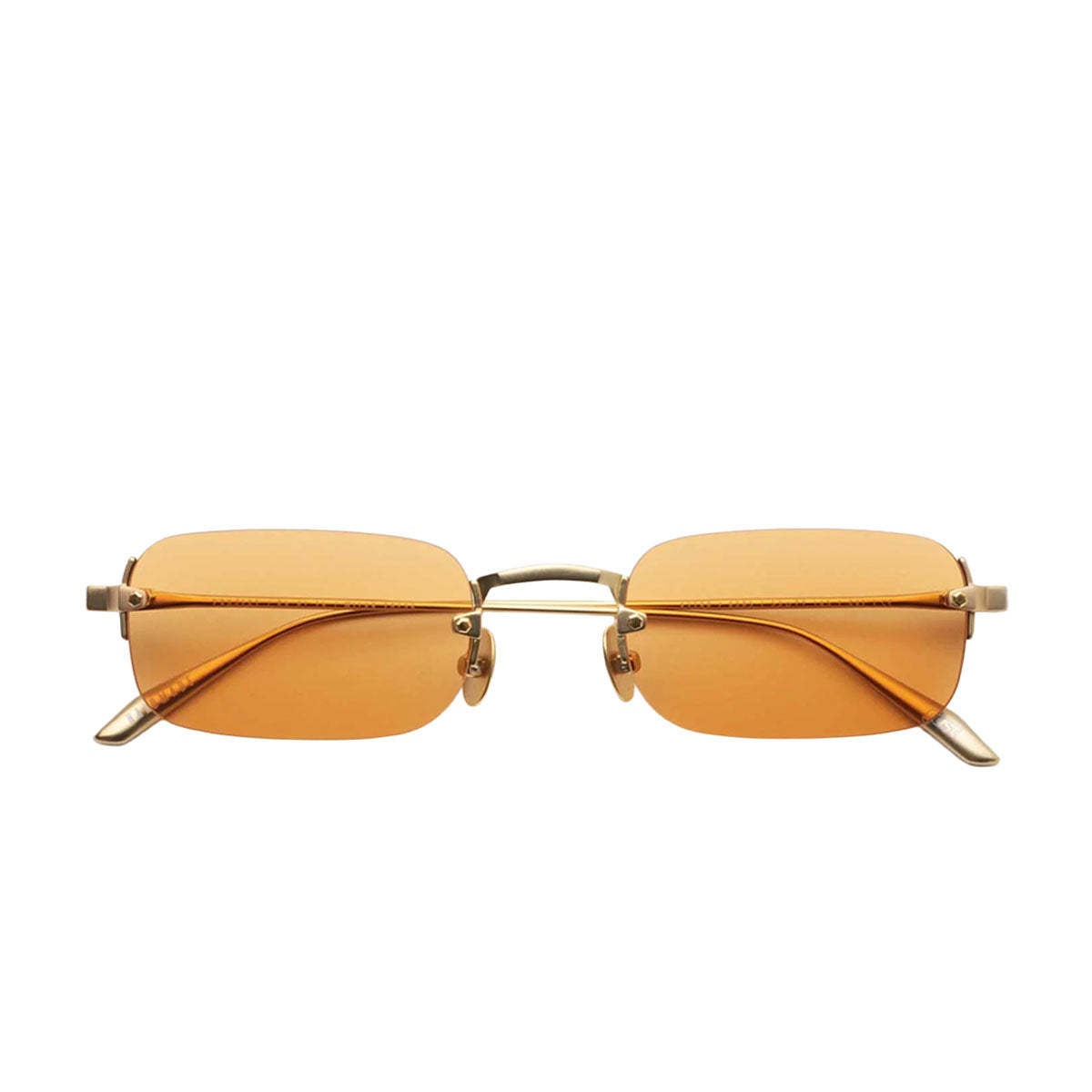 Gast Occhiali da Sole Astro Matte Gold AS05 Oro/Arancione Unisex