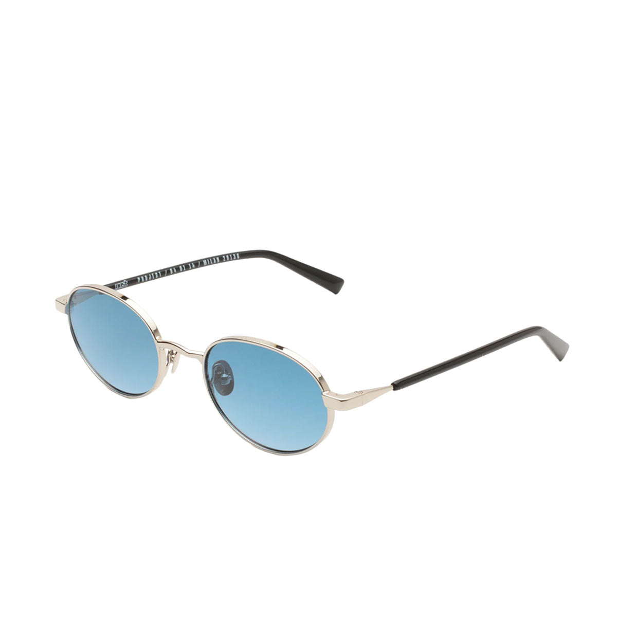 Gast Occhiali da Sole Jade Silver JD04 Argento e Nero/Blue Unisex