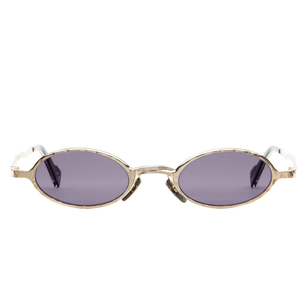 Kuboraum Occhiali da Sole Z24 GD Oro/Viola Unisex 48 23 140