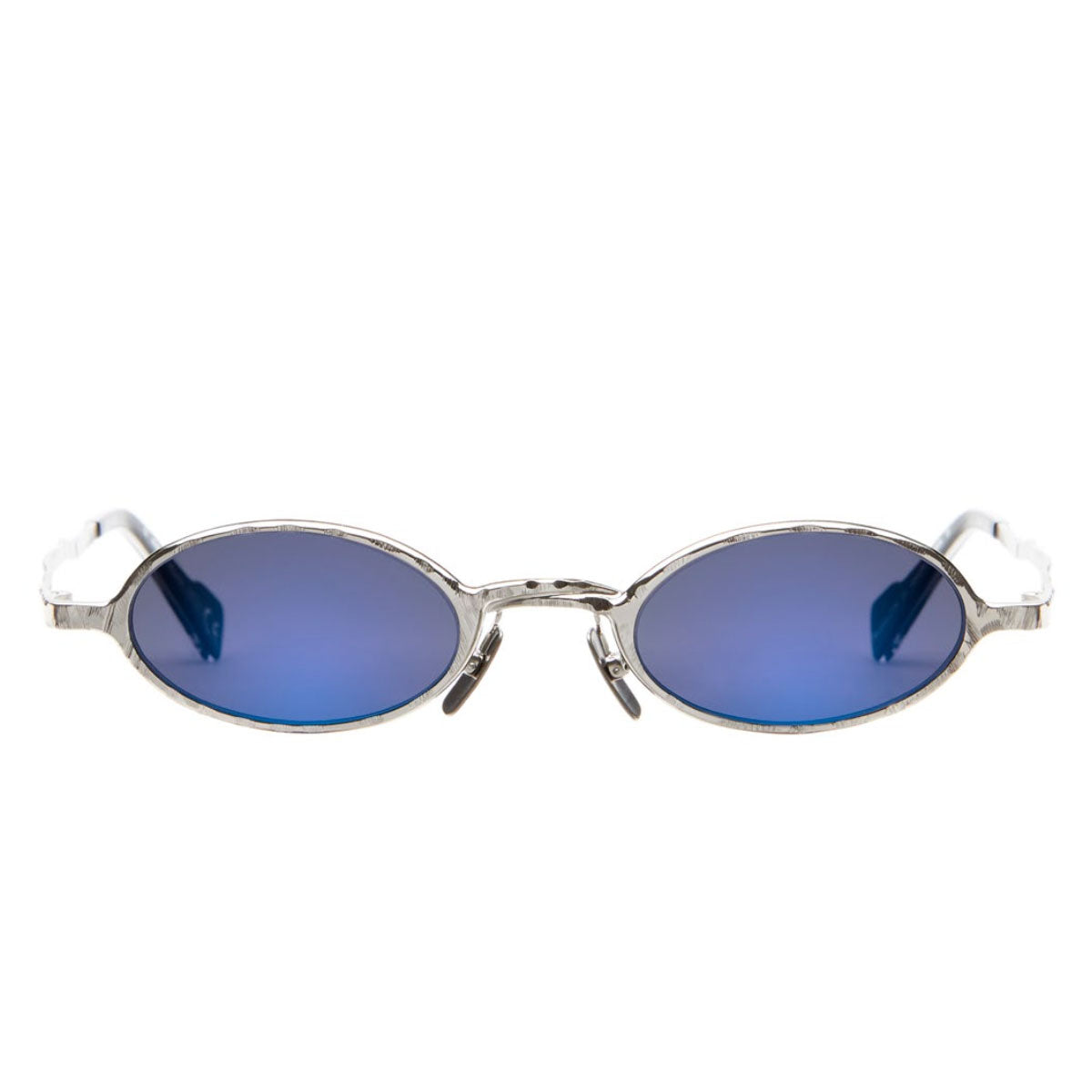 Kuboraum Occhiali da Sole Z24 SI Argento/Blu Unisex 48 23 140