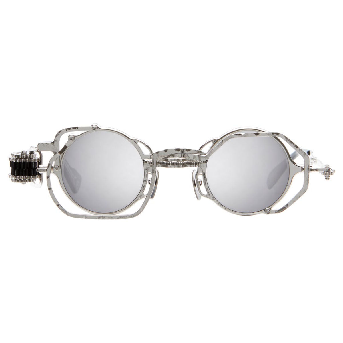 Kuboraum Occhiali da Sole Z50 SI Argento/Grigio