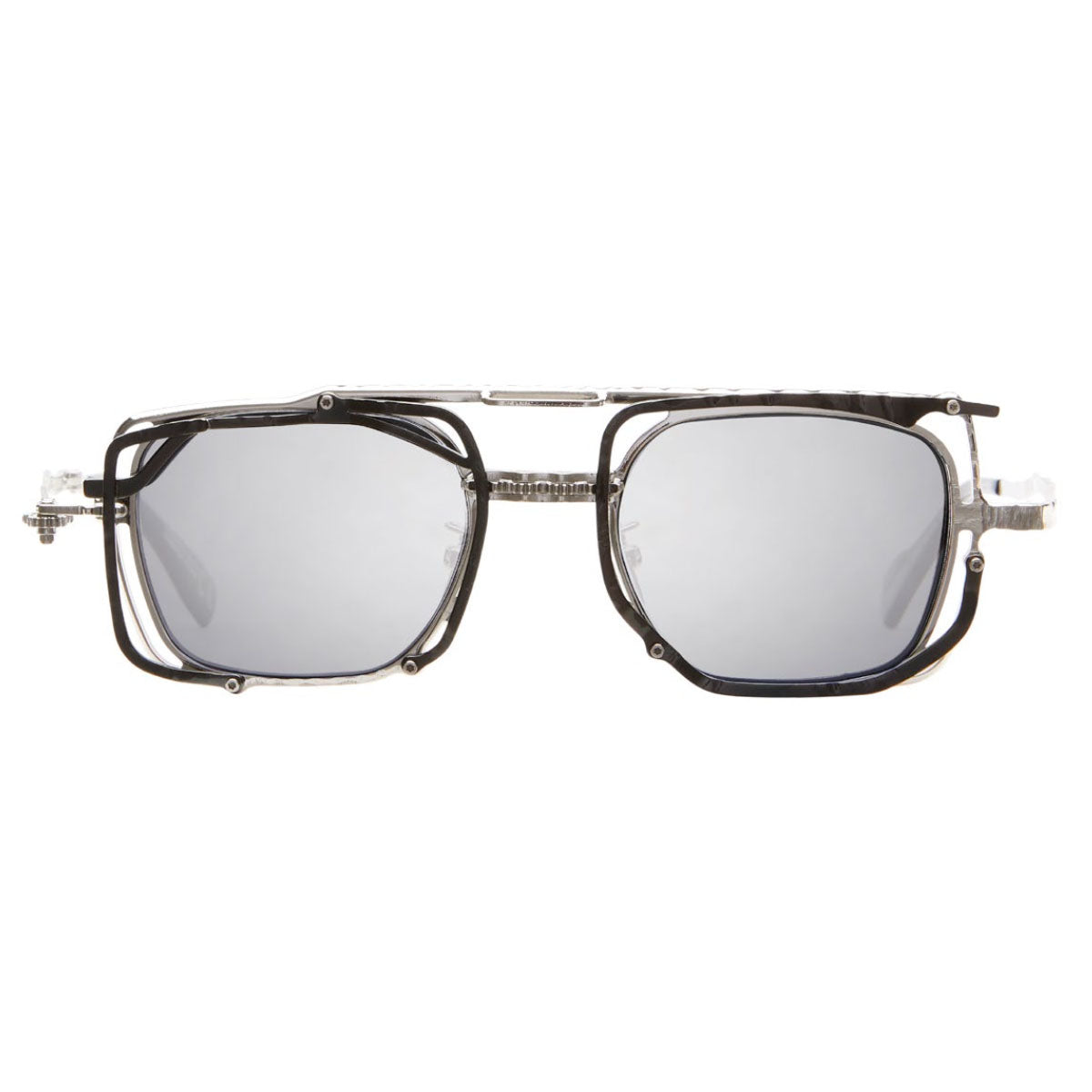 Kuboraum Occhiali da Sole Z51 SL Argento/Grigio