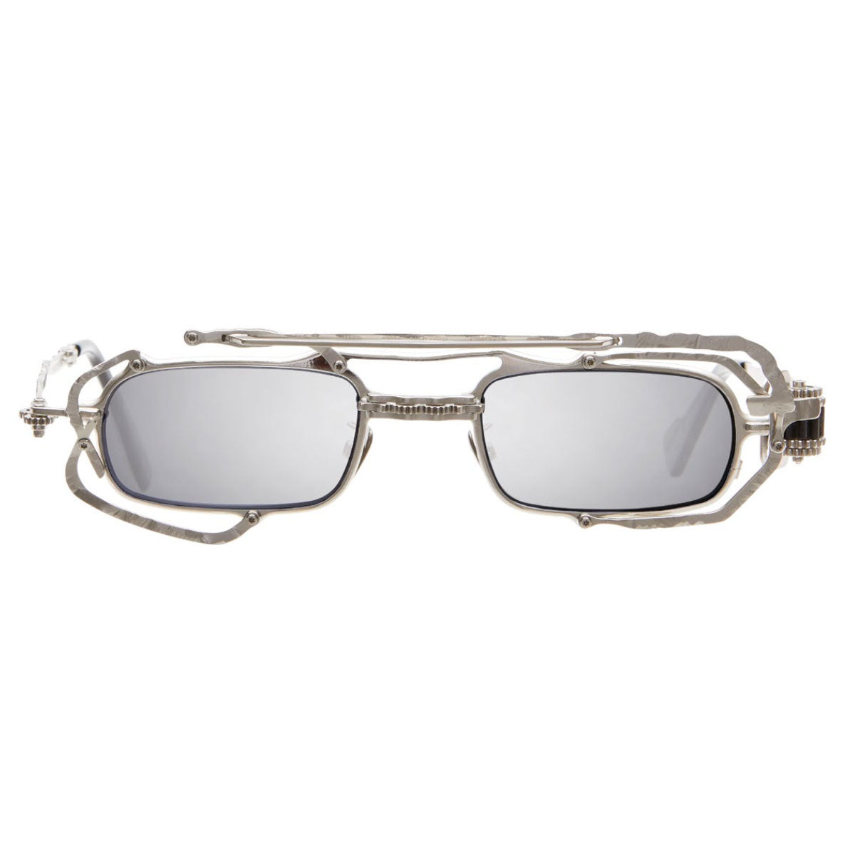Kuboraum Occhiali da Sole Z52 SI Argento/Grigio