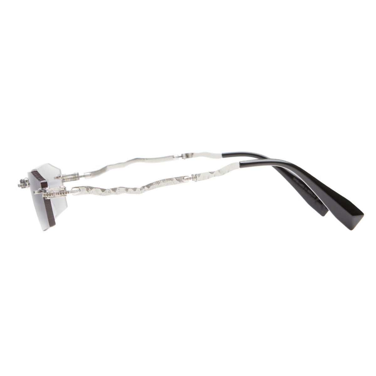 Kuboraum Occhiali da Sole H40 SI Argento/Grigio Unisex